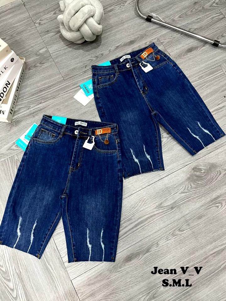 Quần Jean Lửng Gối Lưng Cao ( Có 3 Màu)-duoc-ban-tai-Hana Trâm Shop