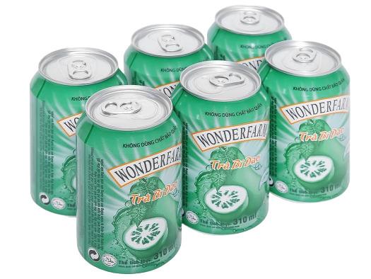 Trà Bí Đao Wonderfarm Lon-duoc-ban-tai-VinhMart