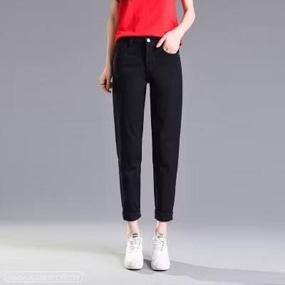 Quần Baggy Jean Đen Trơn -duoc-ban-tai-Hana Trâm Shop