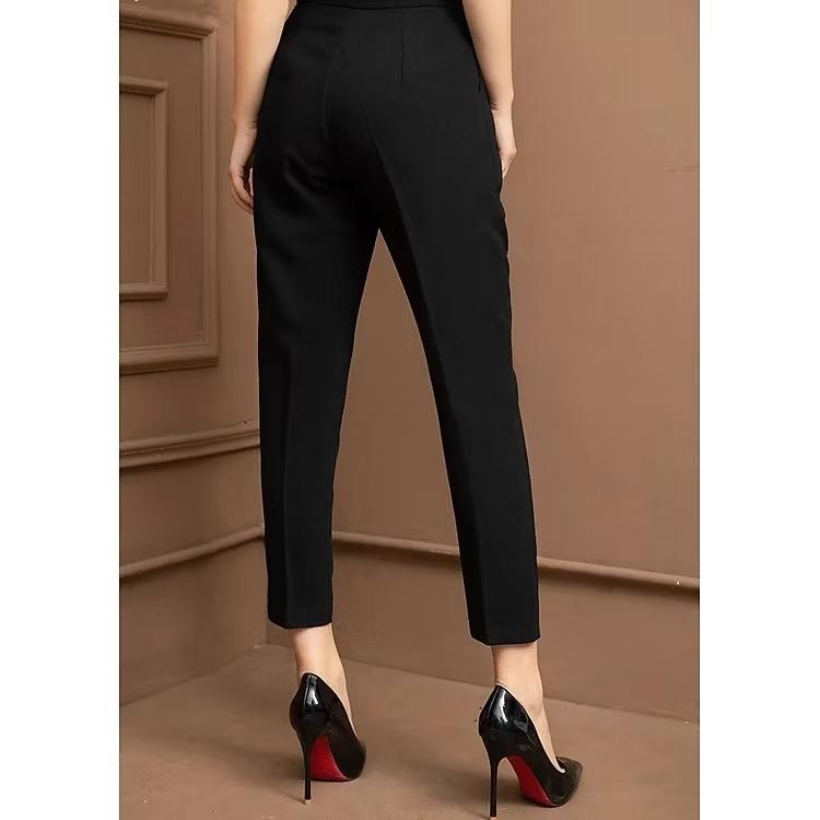Quần Tây Baggy Vải Cotton 9 Tấc Có Bigsize -duoc-ban-tai-Hana Trâm Shop