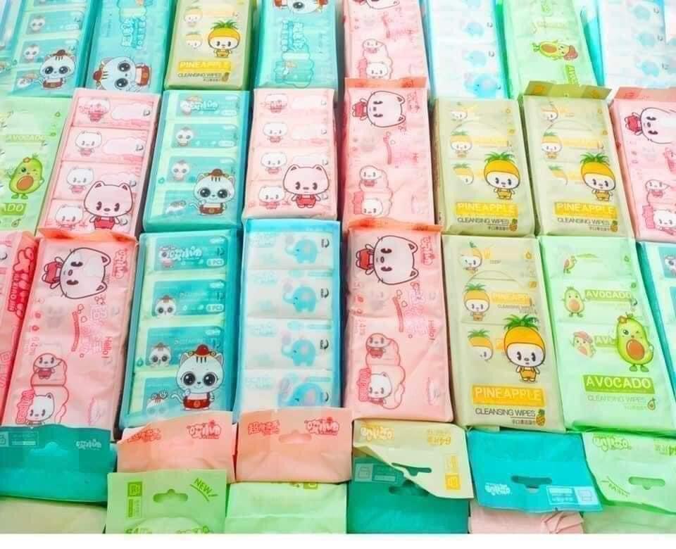 Khăn ướt mini (bịch 8 gói)-duoc-ban-tai-SHOP CAO NHÃ