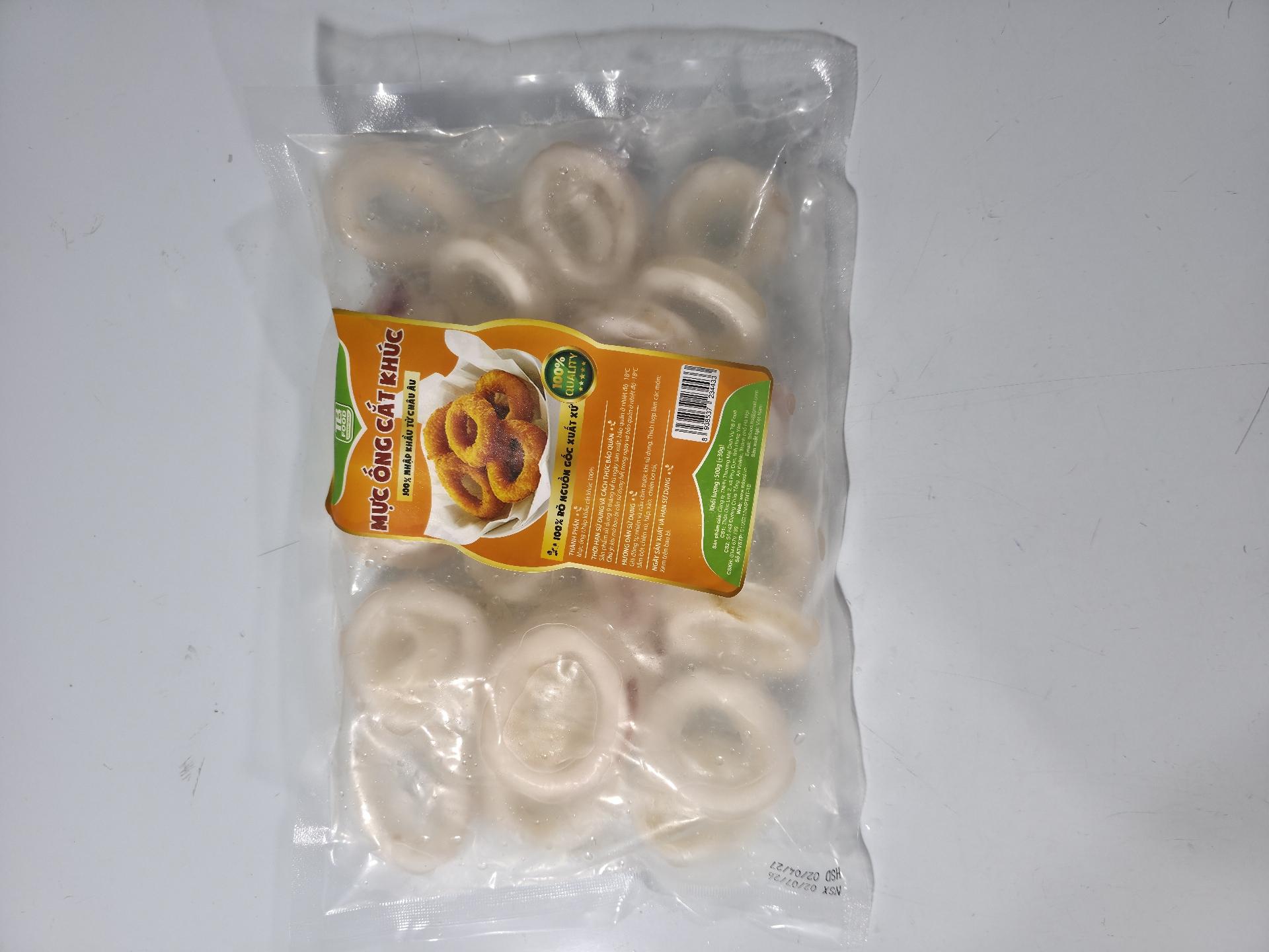 MỰC ỐNG CĂT KHÚC /500G/GÓI-duoc-ban-tai-NPP XÚC XÍCH CP TIẾN DŨNG  NO31-LK32 KHU  DỊC VỤ HÀ TRÌ HÀ CẦU HÀ ĐÔNG HÀ NỘI