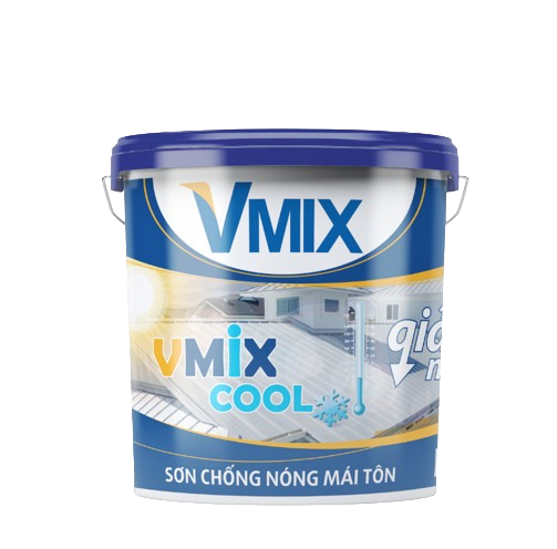 Chống nóng mái tôn_ VMIX COOL-duoc-ban-tai-HVN Siêu thị sơn và chống thấm