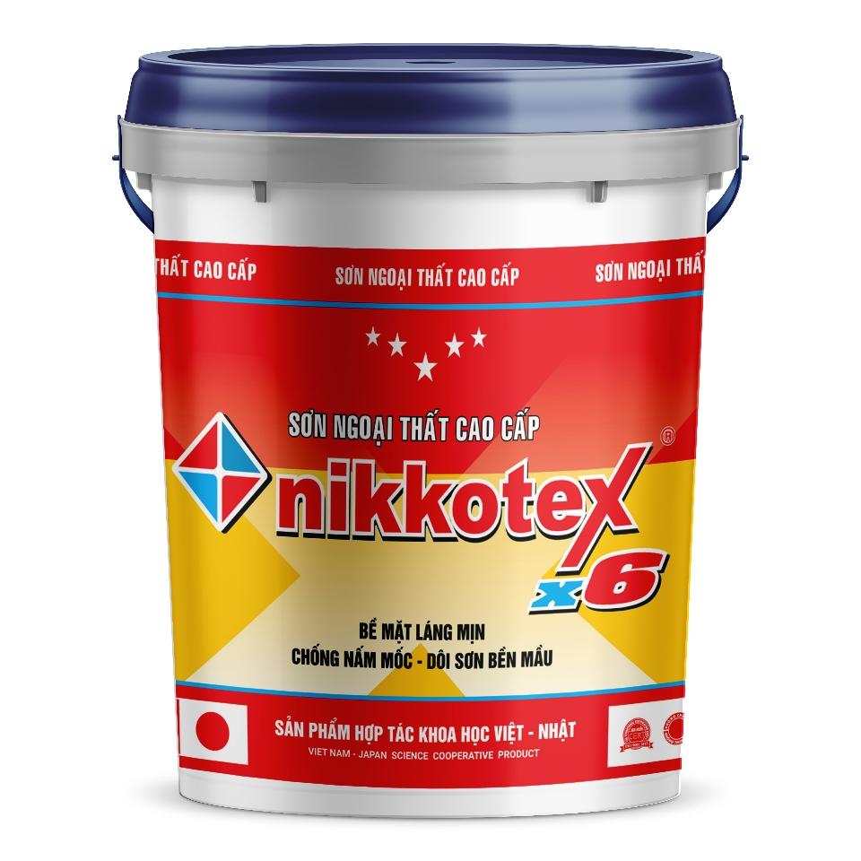 Sơn ngoại thất NIKKOTEX X6-duoc-ban-tai-HVN Siêu thị sơn và chống thấm