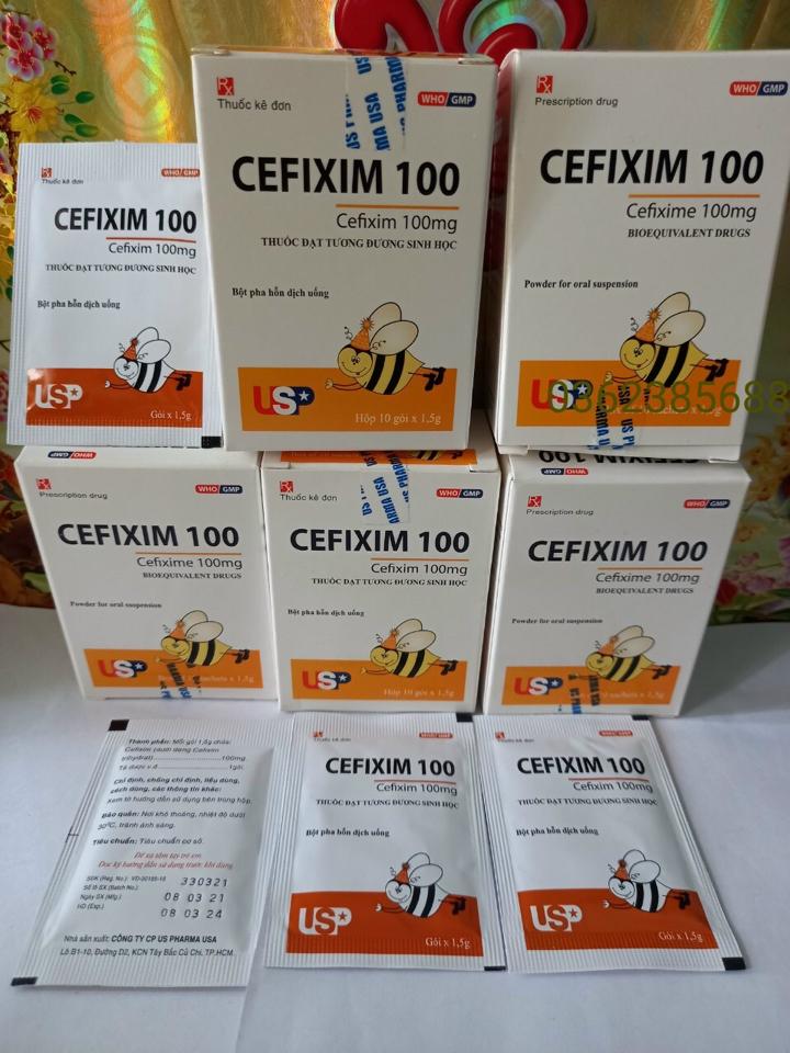 Cefixim  100mg ong 🔸-duoc-ban-tai-💊 Đóng Toa  (Ship cod toàn quốc) 💊