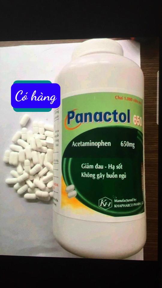 Panactol 650mg (1.000v) paracetamol-duoc-ban-tai-CỬA HÀNG THẢO DƯỢC VÀNG