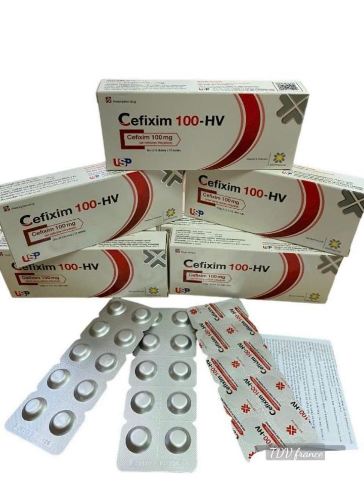 Cefixim  100mg (30 viên) 🔸-duoc-ban-tai-💊 Đóng Toa  (Ship cod toàn quốc) 💊