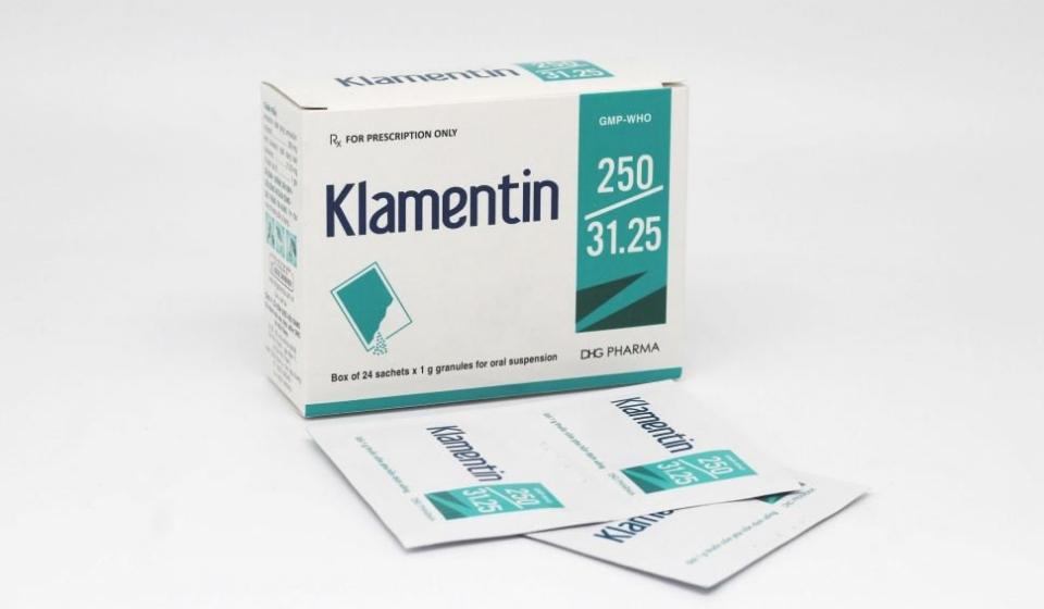 Klamentin 250 (gói) -duoc-ban-tai-💊 Đóng Toa  (Ship cod toàn quốc) 💊