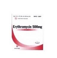 Erythromycin 500mg (100v) -duoc-ban-tai-💊 Đóng Toa  (Ship cod toàn quốc) 💊
