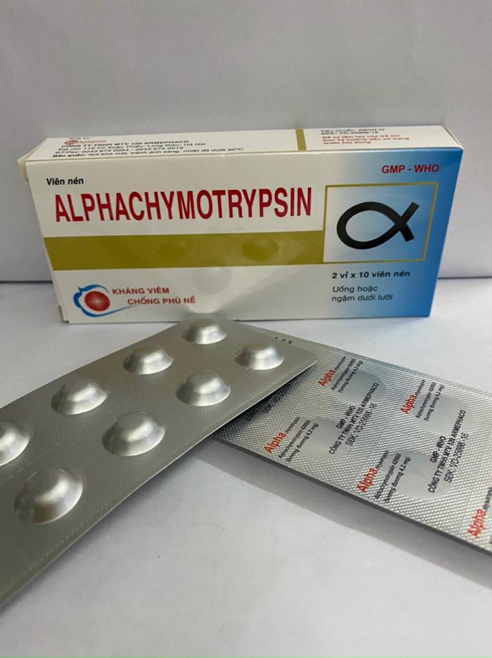 . Alpha (20 viên) VĨ NHÔM -duoc-ban-tai-💊 Đóng Toa  (Ship cod toàn quốc) 💊