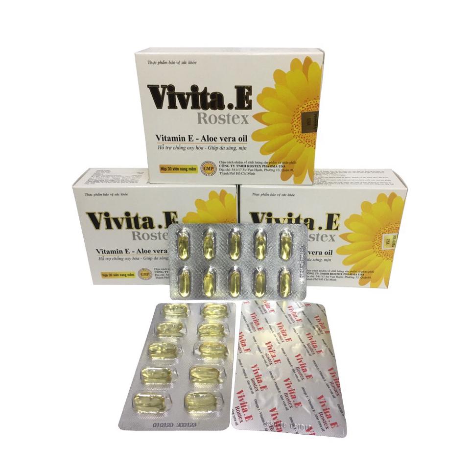 . Vitamin E (30v) hoa cúc -duoc-ban-tai-💊 Đóng Toa  (Ship cod toàn quốc) 💊