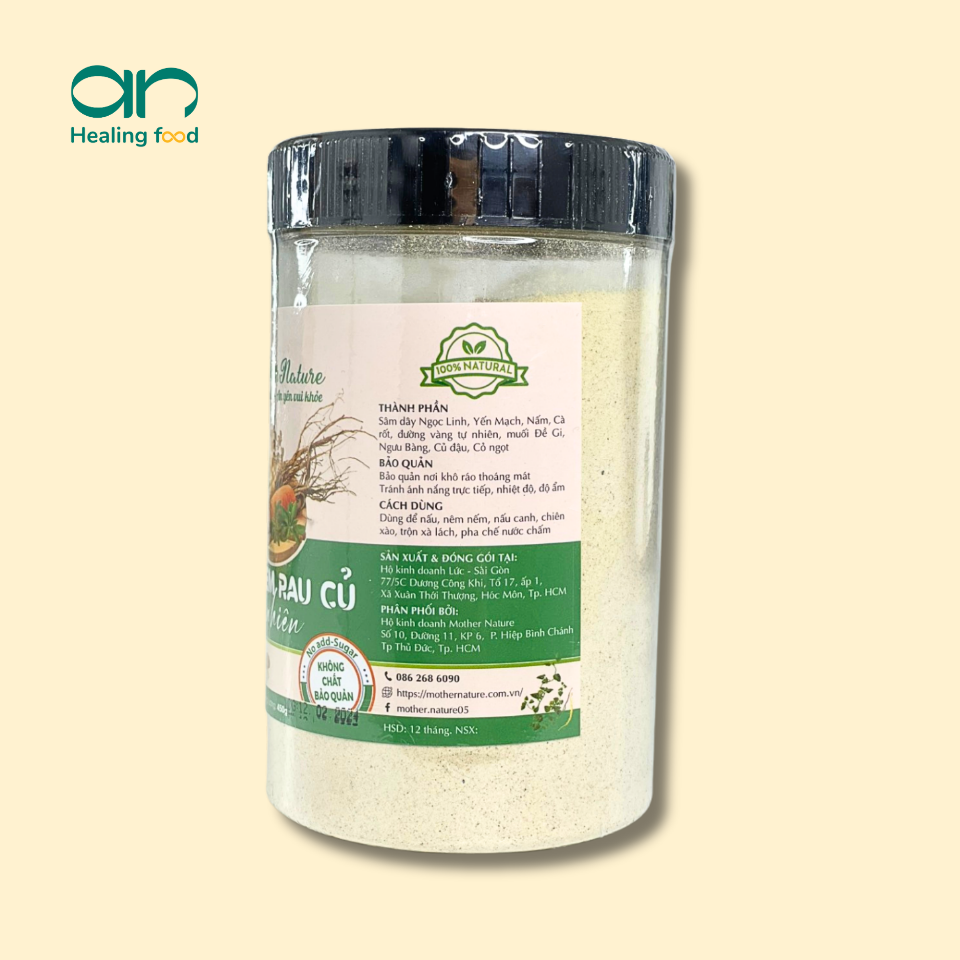 BỘT NÊM RAU CỦ - TỰ NHIÊN 450g-duoc-ban-tai-An Healing Food - Thực Phẩm Là Thuốc