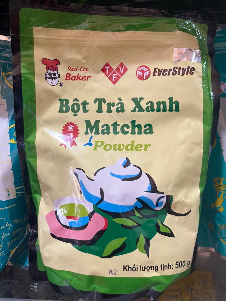 Bột Trà Xanh Matcha Đài Loan 500G -duoc-ban-tai-Quang Vinh