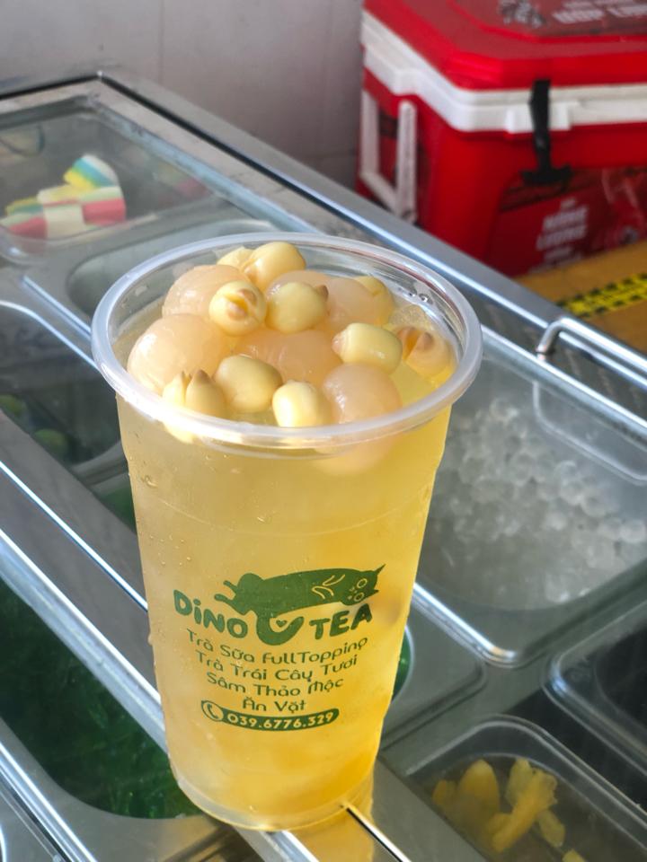 Trà Lài sen - nhãn -duoc-ban-tai-DINO TEA Tân An