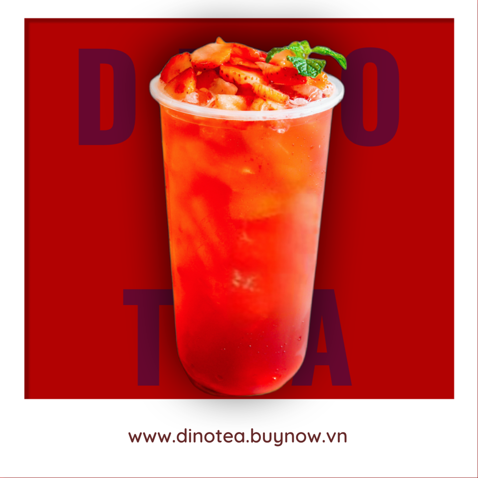 trà dâu -duoc-ban-tai-DINO TEA Tân An