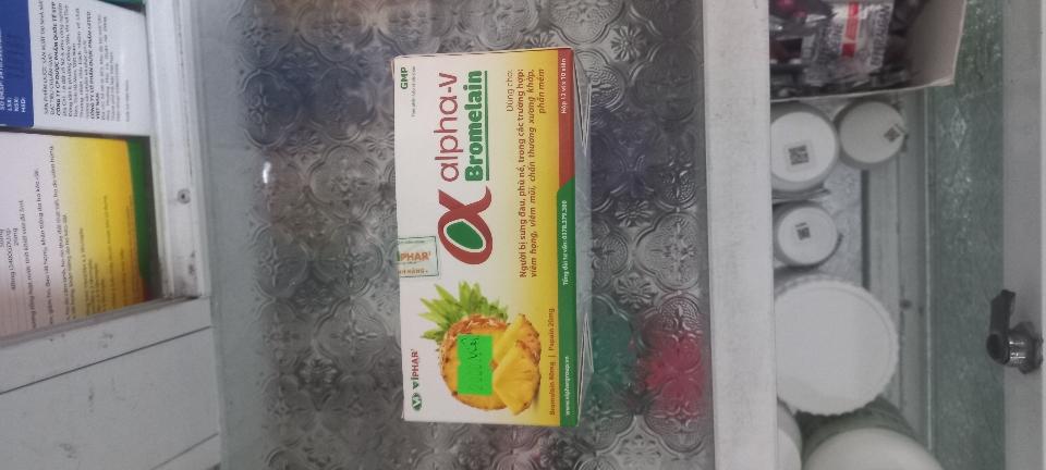 Alpha bromelain-duoc-ban-tai-Nhà thuốc bảo hân 2