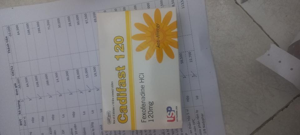 Cadifast 120mg-duoc-ban-tai-Nhà thuốc bảo hân 2