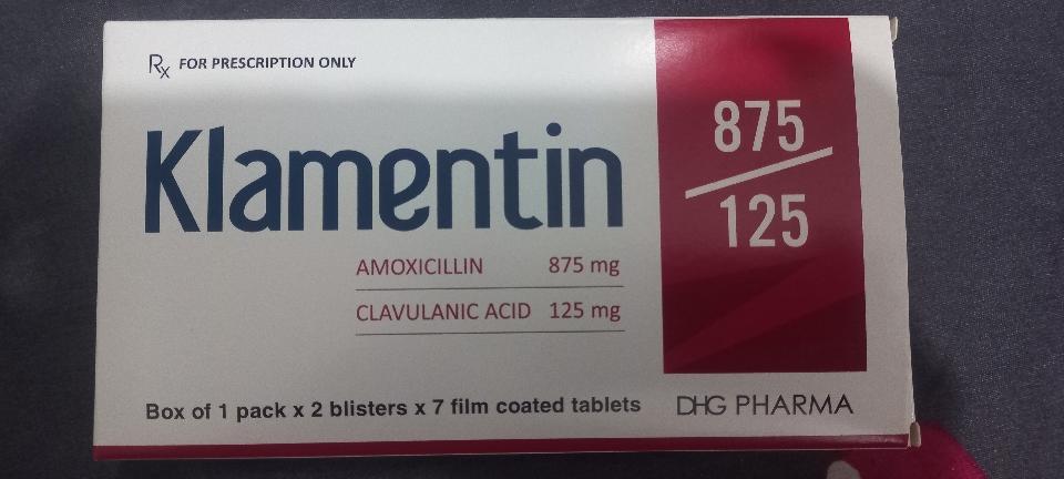 Klamentin 875/125-duoc-ban-tai-Nhà thuốc bảo hân 2