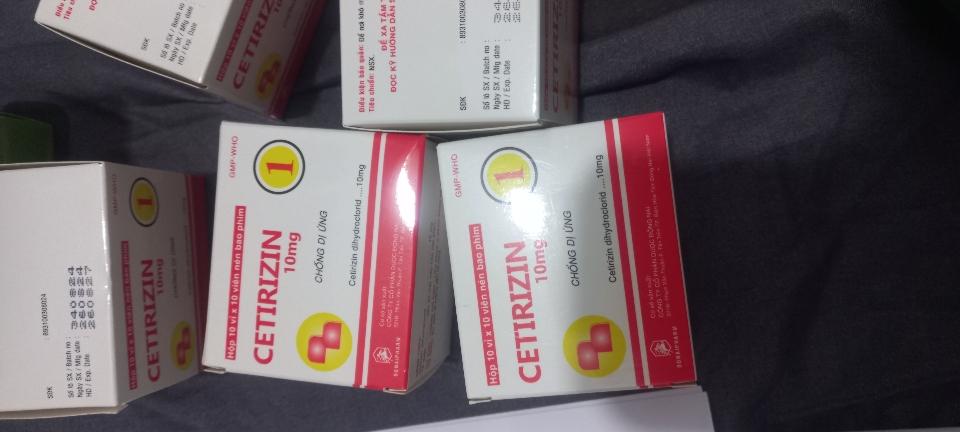 Cetirizin 10mg-duoc-ban-tai-Nhà thuốc bảo hân 2