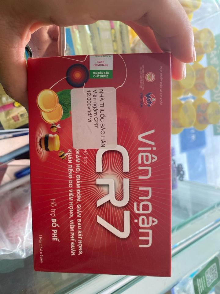 Kẹo ngậm Cr7-duoc-ban-tai-Nhà thuốc bảo hân 2