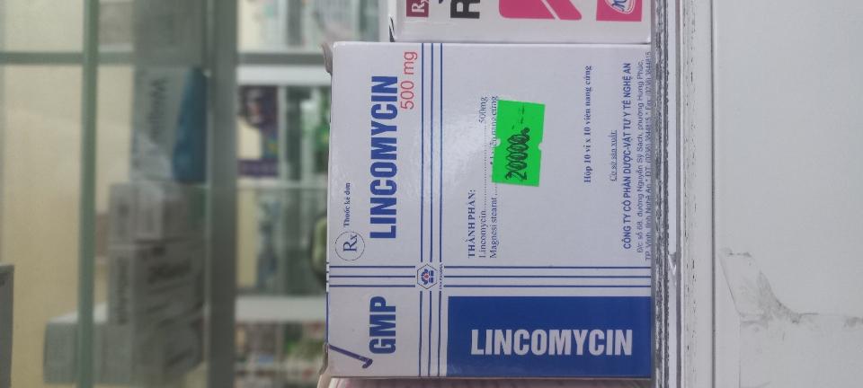 Lincomycin 500mg-duoc-ban-tai-Nhà thuốc bảo hân 2