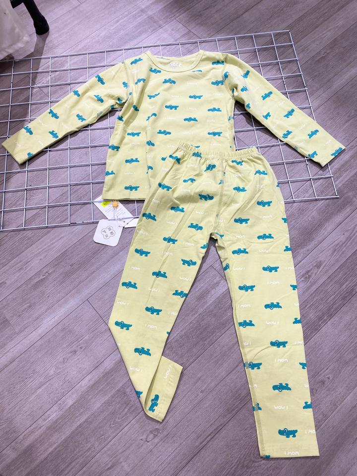 Bộ mặc nhà cotton hoạt hình bé trai-duoc-ban-tai-Thơm Nguyễn