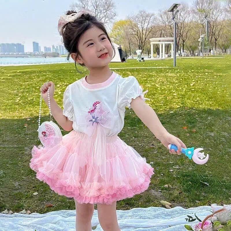 BK460. sét bộ váy hồng nàng tiên cá-duoc-ban-tai-Thơm Nguyễn