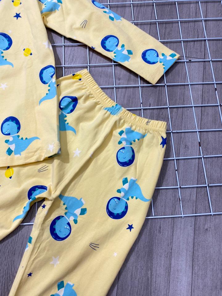 Bộ mặc nhà cotton hoạt hình bé trai-duoc-ban-tai-Thơm Nguyễn