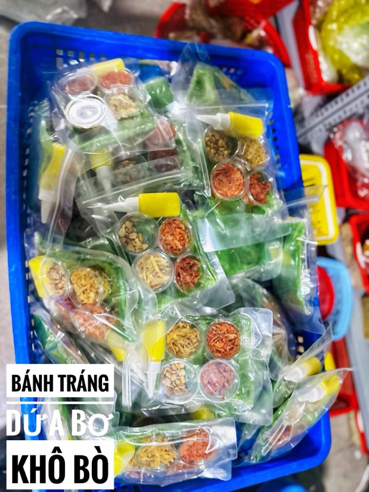 Banh tráng bơ dứa khô bò -duoc-ban-tai-Ngoc Vang Banh Trang