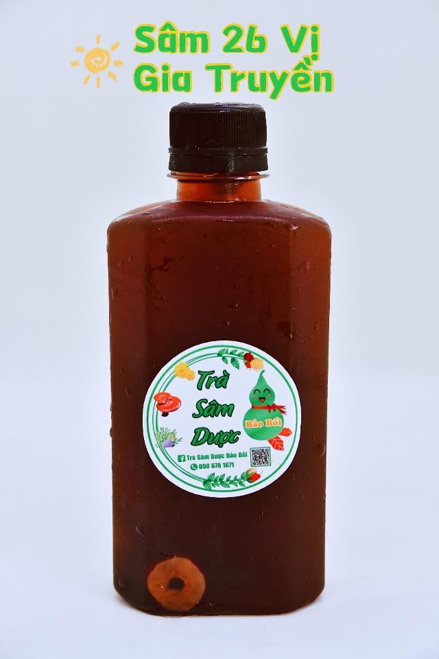 Sâm 26 vị Gai Truyền ( chai)-duoc-ban-tai-Trà Sâm Dược Bảo Bối