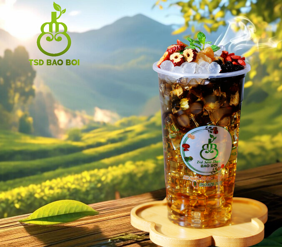 Trà Sâm Dược Bảo Bối - Full 7 Topping-duoc-ban-tai-Trà Sâm Dược Bảo Bối