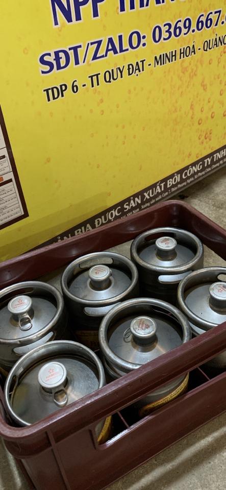 Bia Hơi Keg 2 lít (Két 6 Keg inox)-duoc-ban-tai-NPP THĂNG LONG (BIA HƠI)