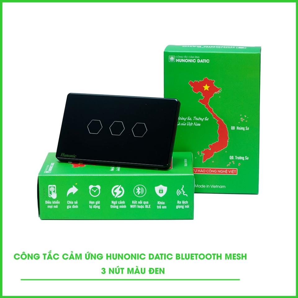 Hunonic Datic BLE 3 nút màu đen-duoc-ban-tai-HUNONIC HCM