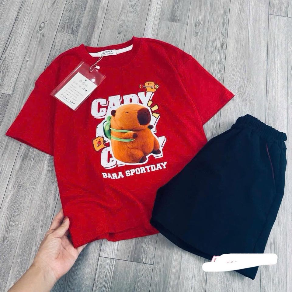 Bộ CAPPY đỏ bé trai, size Đại 140-duoc-ban-tai-SHOP DÂU TÂY KIDS