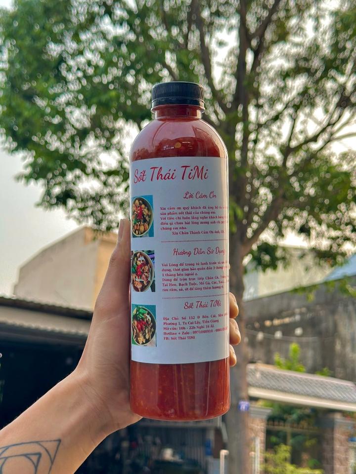 Chai Sốt thái lớn-duoc-ban-tai-Sốt Thái TiMi
