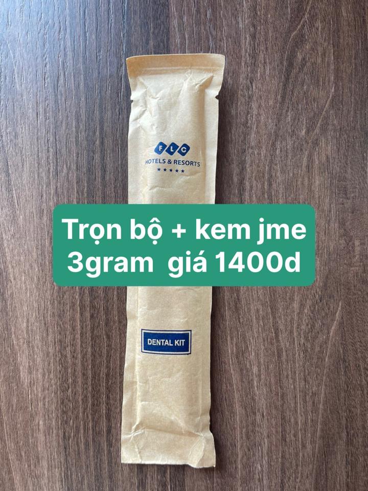 Trọn bộ  bàn chải + Kem jme -duoc-ban-tai-Nga88 Bán Buôn Đồ Dùng Khách Sạn