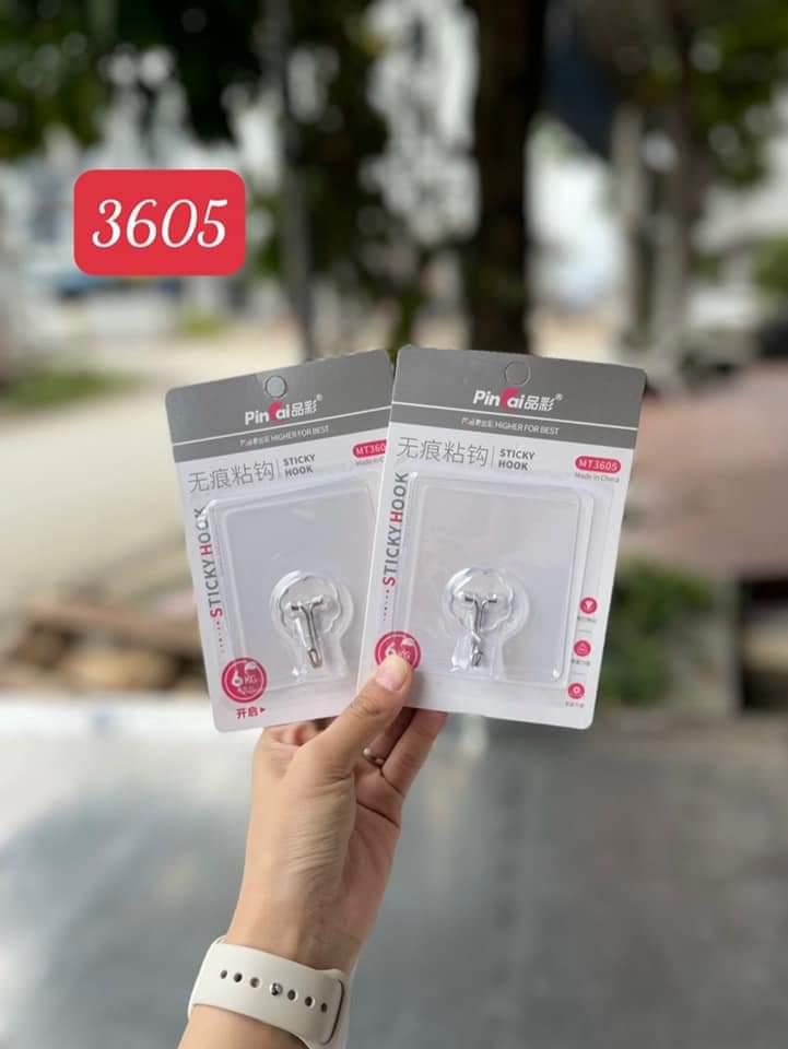 1 Móc Dán Tường 3605 🎁 6+1-duoc-ban-tai-GIA DỤNG HIỀN KHƯƠNG ( Sỉ Từ 1 Sản Phẩm )