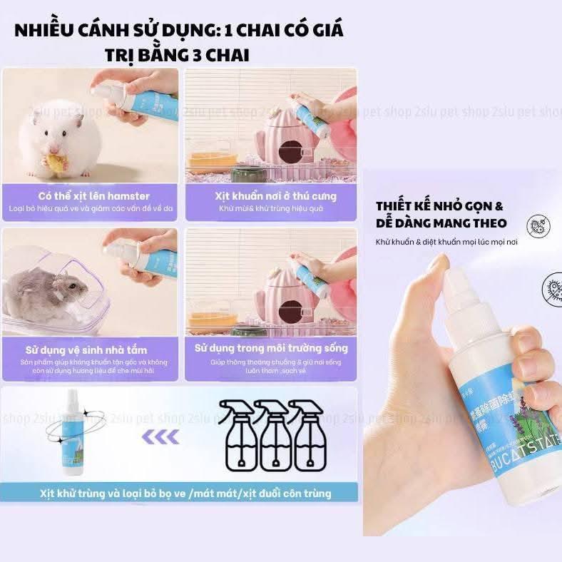 Xịt khuẩn dưỡng da lông Oải Hương Bucatstate -duoc-ban-tai-2Siupetshop