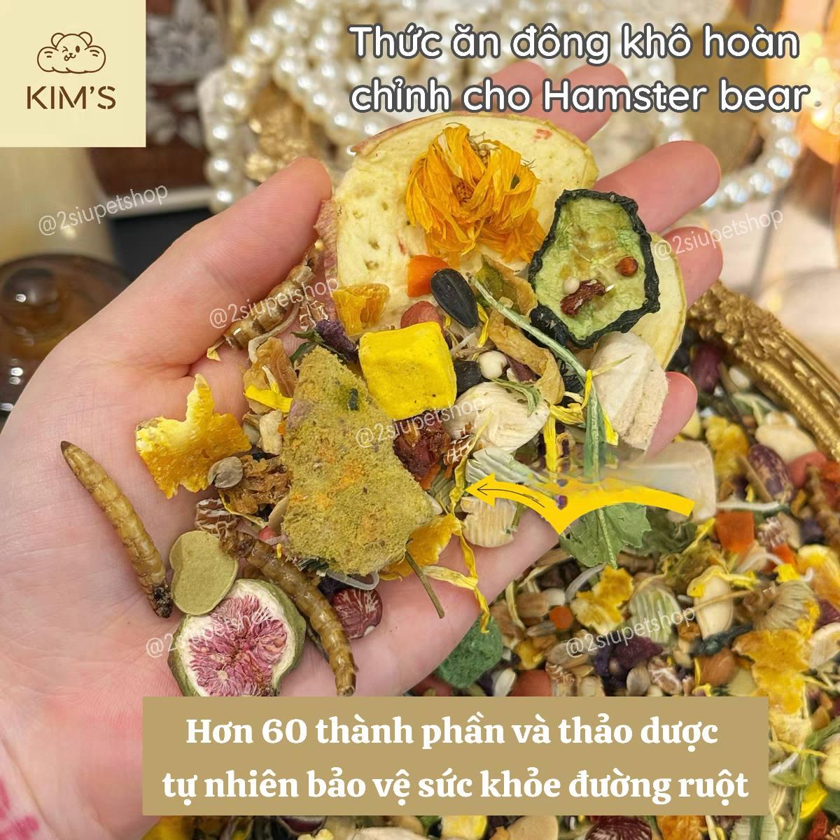 Thức ăn trại kimi  60 thành phần -Tạng to [ 2.5kg]-duoc-ban-tai-2Siupetshop