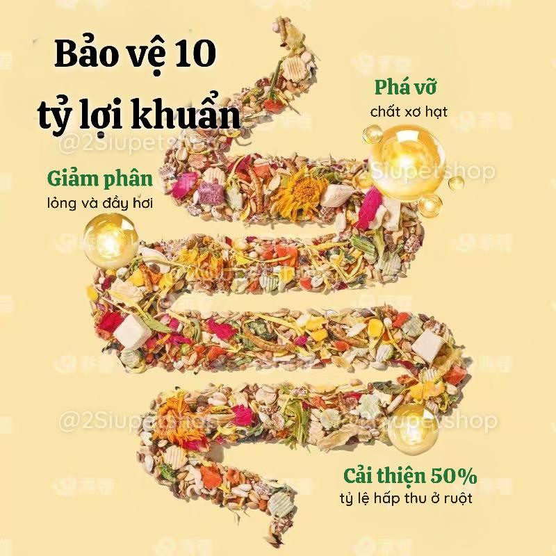 Thức ăn Thảo Mộc Dưỡng Lông [ Mini/ Bear ] - Hủ 450g-duoc-ban-tai-2Siupetshop