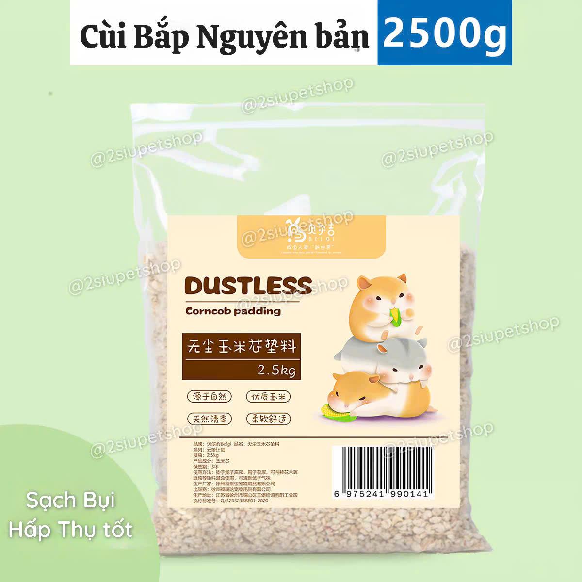 [ Belgi] Cùi bắp lót chuồng kháng khuẩn, mát belgi[ Cơ Bản/ Mix Hoa]-duoc-ban-tai-2Siupetshop