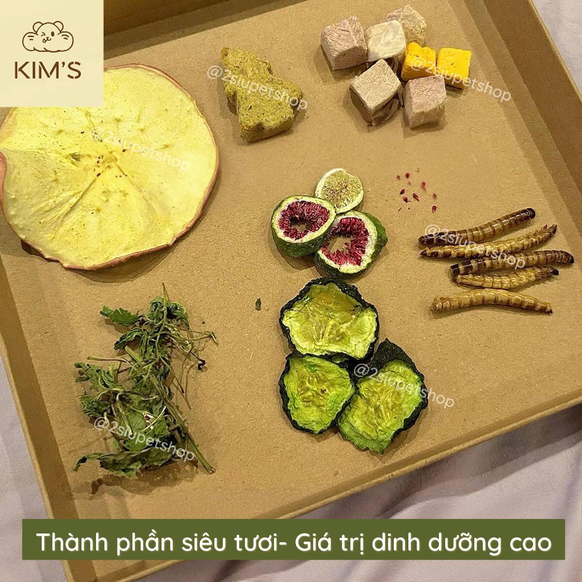 Thức ăn trại kimi  60 thành phần -Tạng to [ 2.5kg]-duoc-ban-tai-2Siupetshop