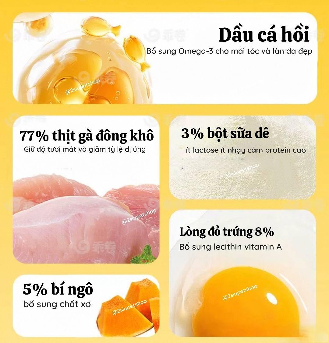 Ốp la trứng gà [Dầu cá + sữa dê]-duoc-ban-tai-2Siupetshop