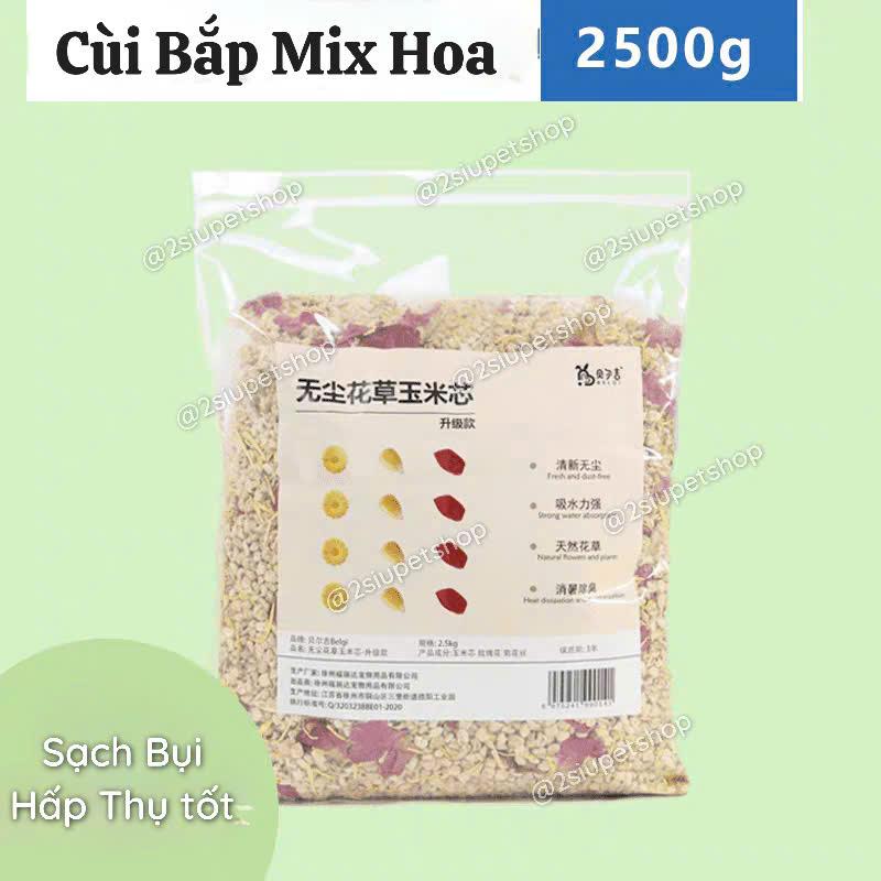 [ Belgi] Cùi bắp lót chuồng kháng khuẩn, mát belgi[ Cơ Bản/ Mix Hoa]-duoc-ban-tai-2Siupetshop
