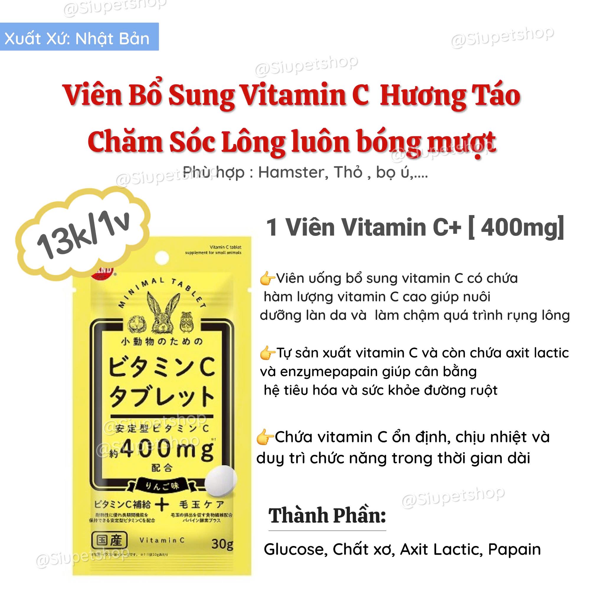 1 Viên Bổ Sung Vitamin C+ [marukan Nhật Bản]-duoc-ban-tai-2Siupetshop