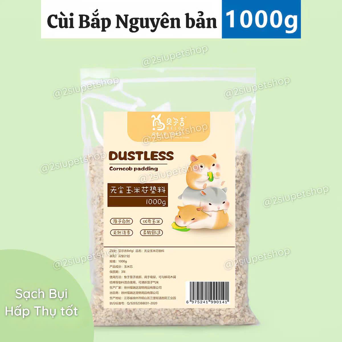 [ Belgi] Cùi bắp lót chuồng kháng khuẩn, mát belgi[ Cơ Bản/ Mix Hoa]-duoc-ban-tai-2Siupetshop