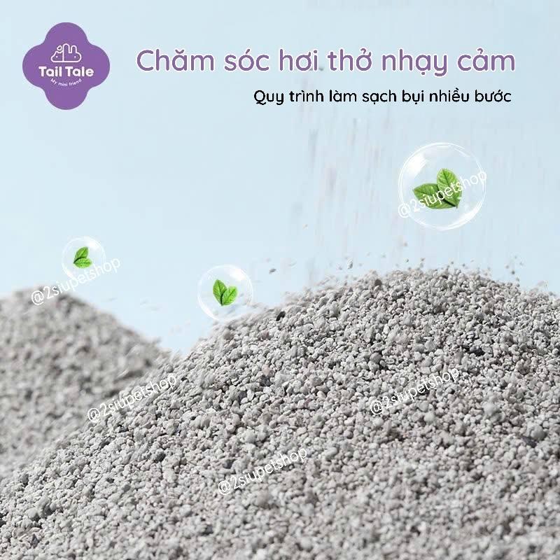 Cát tắm than đen Khử mùi vón tốt Tail tale [ Dạng túi 1kg]-duoc-ban-tai-2Siupetshop