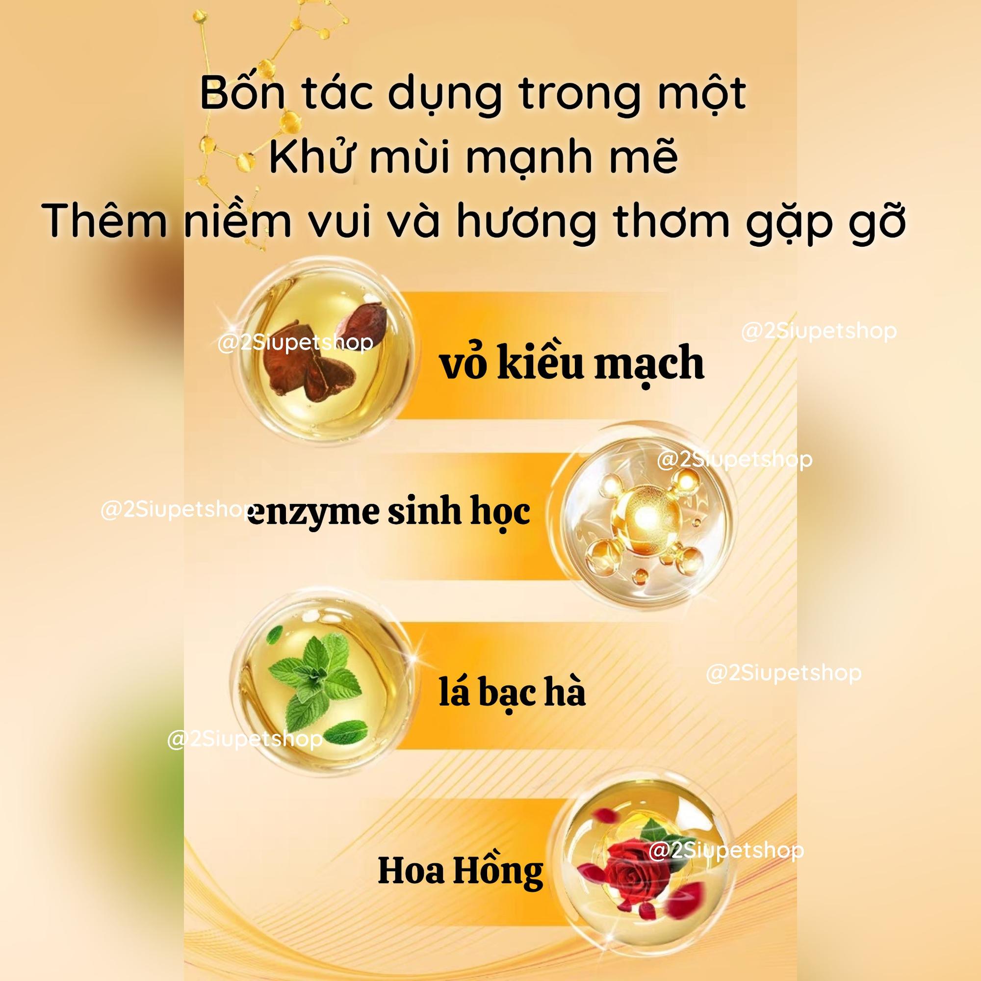 Lót chuồng Kiều  mạch Khử Mùi / giảm căng thẳng GJO- 550g -duoc-ban-tai-2Siupetshop