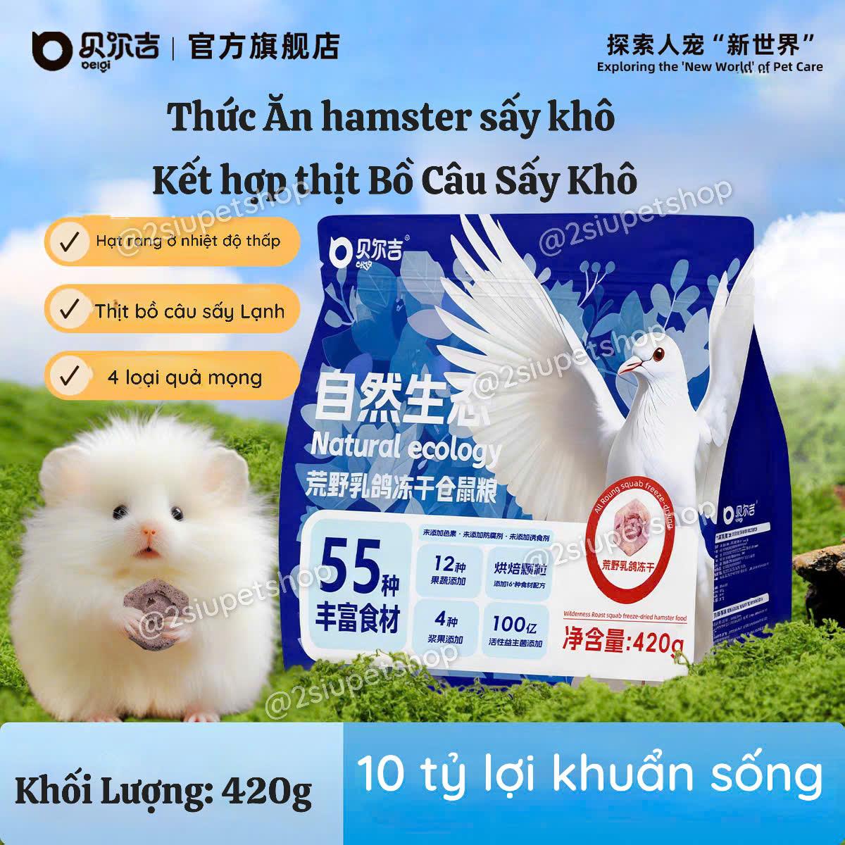 [ belgi ]Thức ăn cho chuột hamster kết hợp chim bồ câu hoang dã bổ sung10 tỷ lợi khuẩn ,giúp đẹp lông -420g-duoc-ban-tai-2Siupetshop