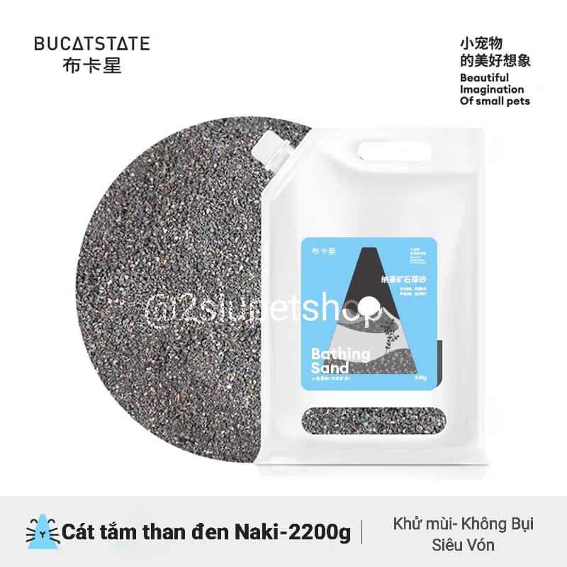Cát Tắm Than hoạt tính Bucaststate [ 1kg, 2,2kg, 2,6kg]-duoc-ban-tai-2Siupetshop